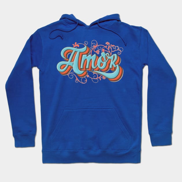 AMOR Hoodie by Imaginate